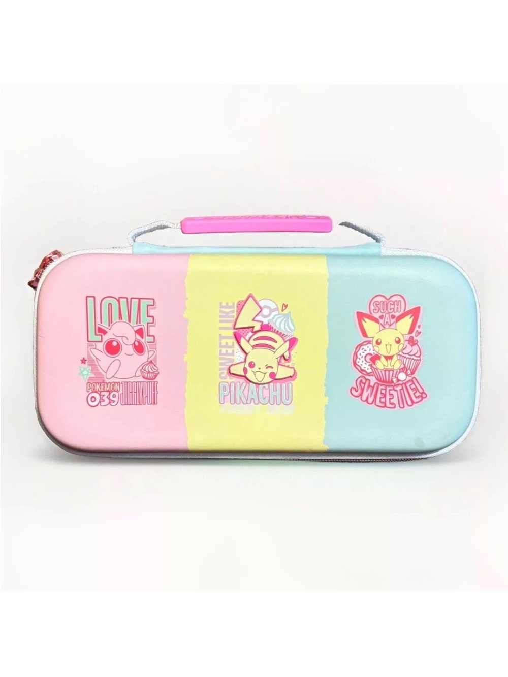 PowerA Pokemon Sweet Friends Nintendo Switch Case Pikachu Pichu Jigglypuff